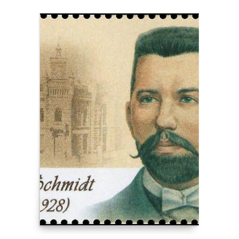 Carol Schmidt poster print, in size 18x24 inches.