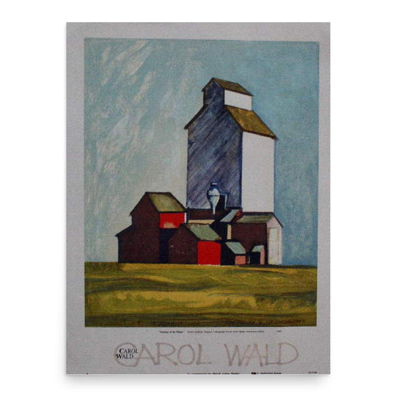 Carol Wald poster print, in size 18x24 inches.