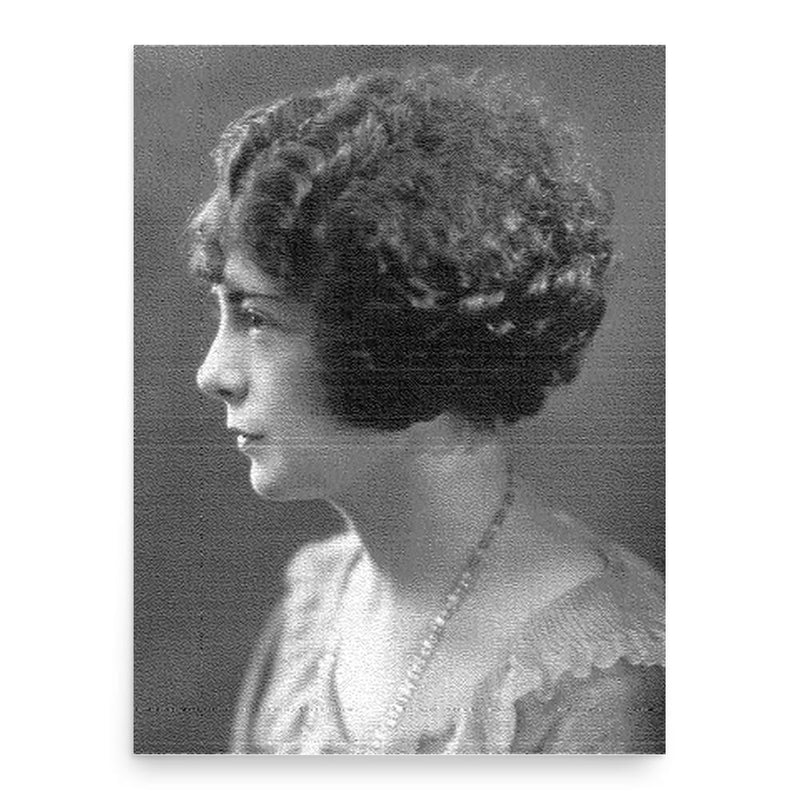 Carol Weld poster print, in size 18x24 inches.