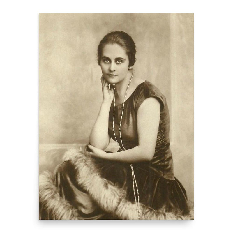 Carola Toelle poster print, in size 18x24 inches.