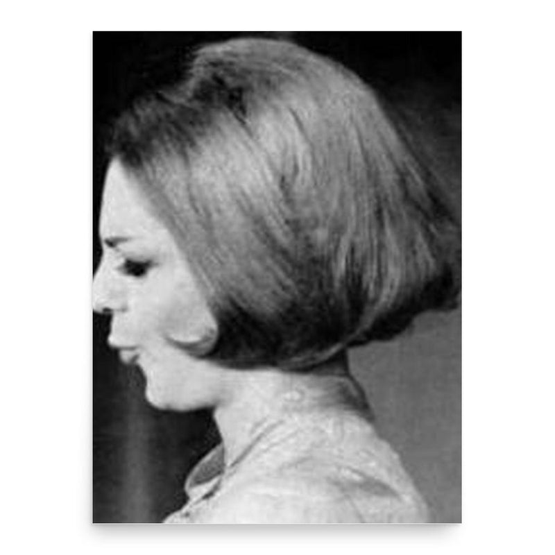 Carole Shelley poster print, in size 18x24 inches.