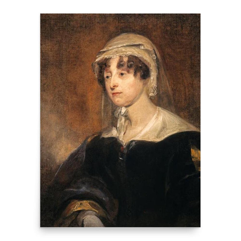 Carolina Nairne poster print, in size 18x24 inches.