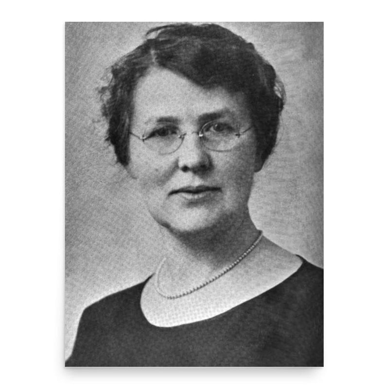 Caroline Armington poster print, in size 18x24 inches.