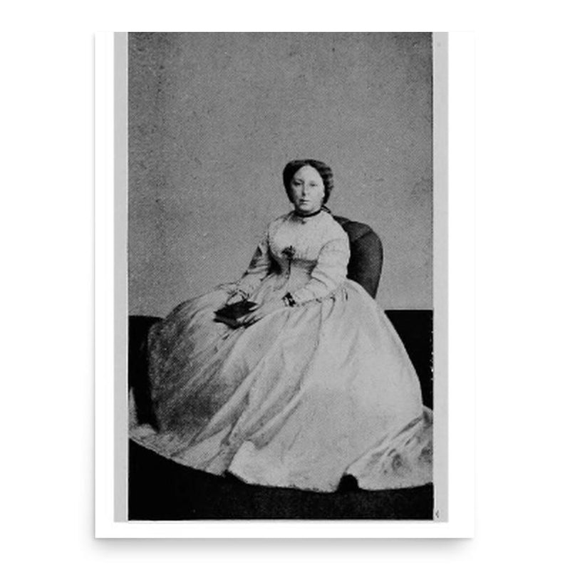 Caroline Ashurst Stansfeld poster print, in size 18x24 inches.