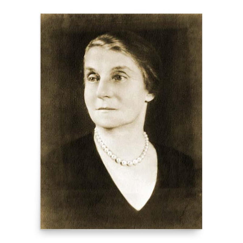 Caroline Bamberger Fuld poster print, in size 18x24 inches.