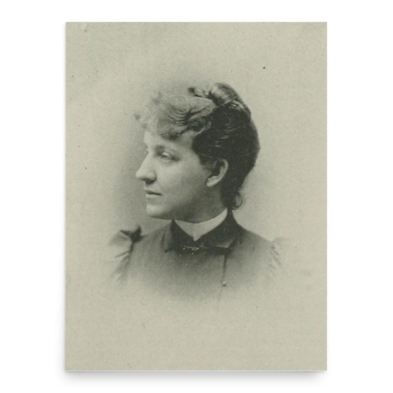 Caroline Bartlett Crane poster print, in size 18x24 inches.