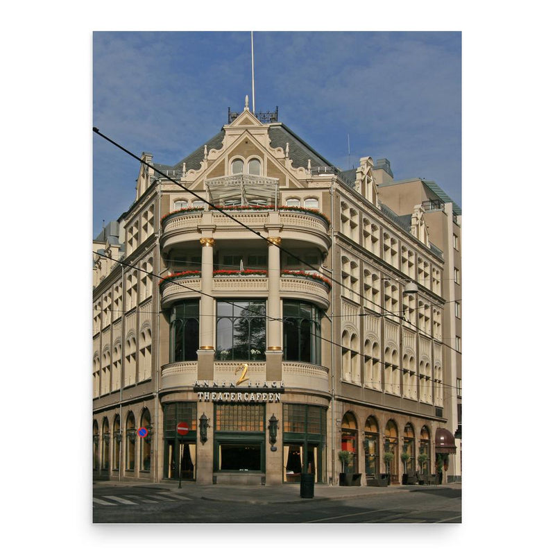 Caroline Boman Hansen poster print, in size 18x24 inches.