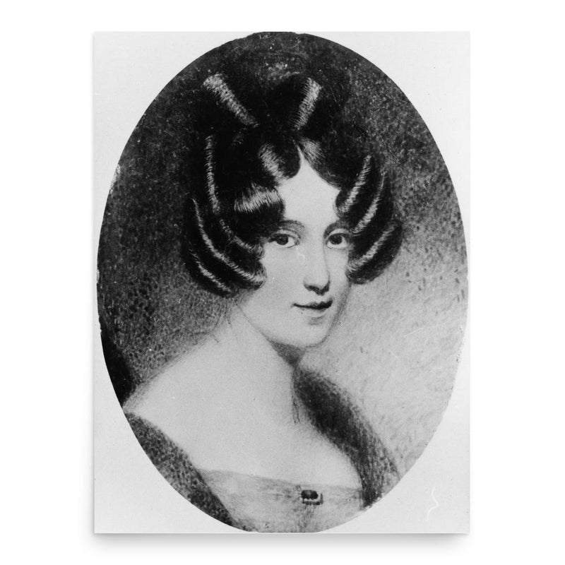 Caroline Carleton poster print, in size 18x24 inches.