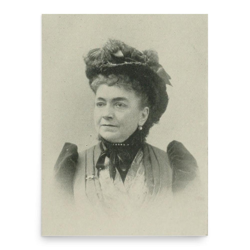 Caroline Elizabeth Merrick poster print, in size 18x24 inches.