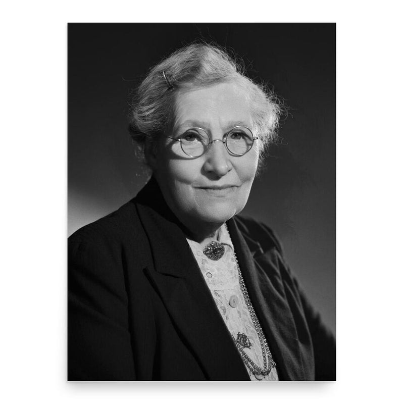 Caroline Ganley poster print, in size 18x24 inches.