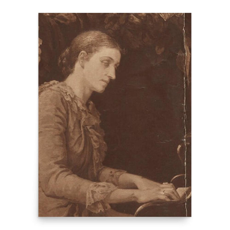 Caroline Grosvenor poster print, in size 18x24 inches.