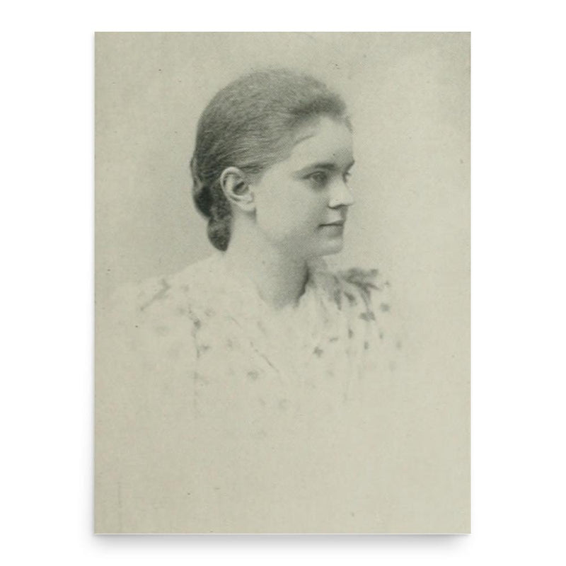 Caroline Hamilton Pier poster print, in size 18x24 inches.