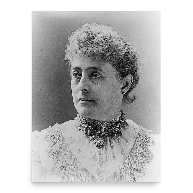 Caroline Harrison poster print, in size 18x24 inches.