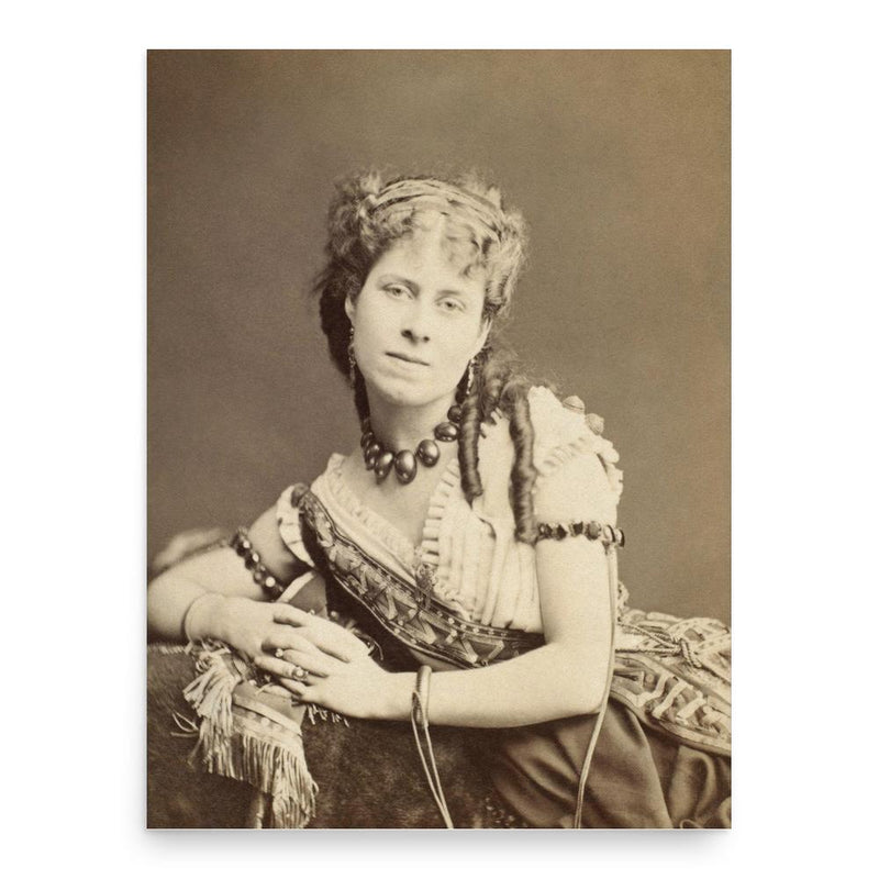 Caroline Hill poster print, in size 18x24 inches.