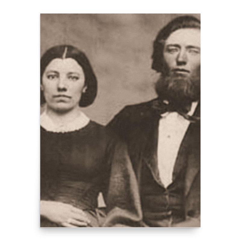 Caroline Ingalls poster print, in size 18x24 inches.