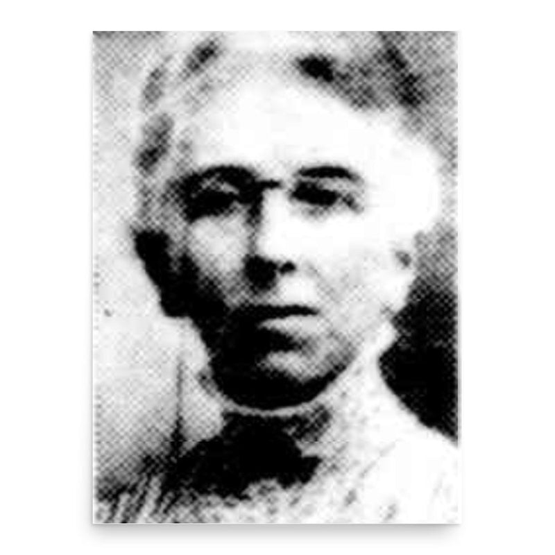 Caroline Jacob poster print, in size 18x24 inches.