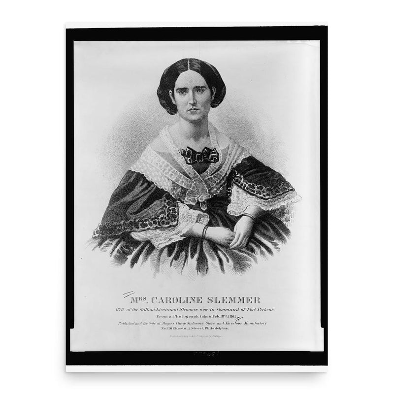 Caroline Jebb poster print, in size 18x24 inches.