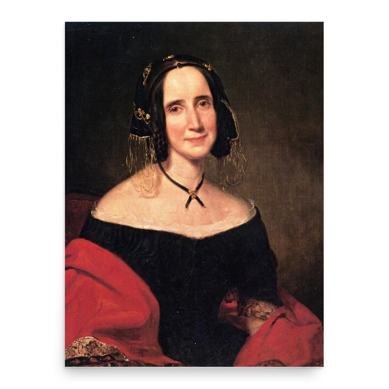 Caroline LeRoy poster print, in size 18x24 inches.