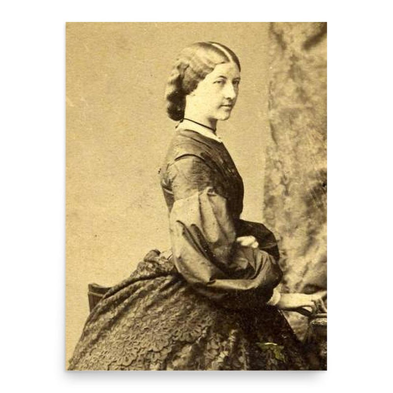 Caroline Louisa Daly poster print, in size 18x24 inches.