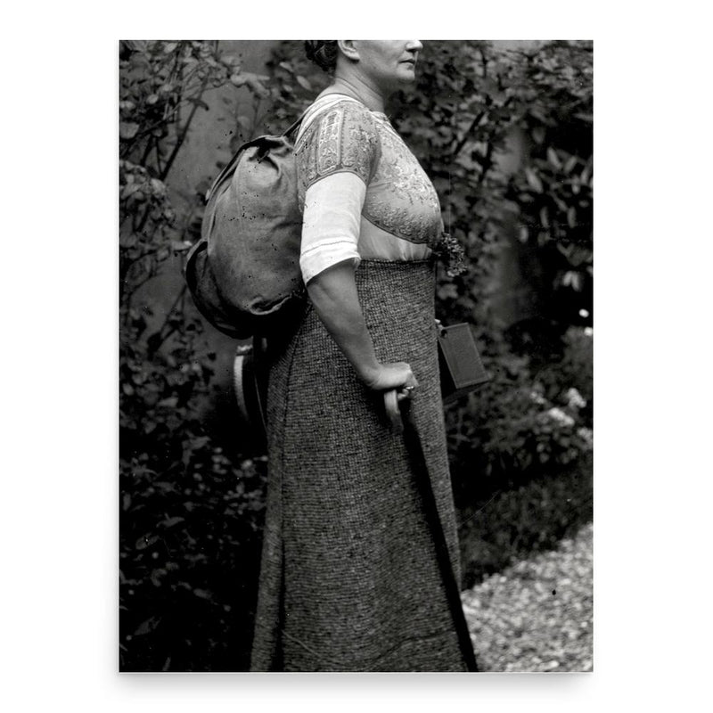 Caroline van Dommelen poster print, in size 18x24 inches.