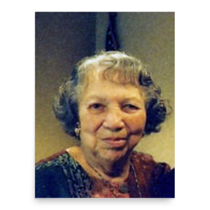 Carrie Allen McCray poster print, in size 18x24 inches.