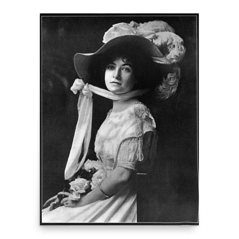 Carrie Bowman poster print, in size 18x24 inches.