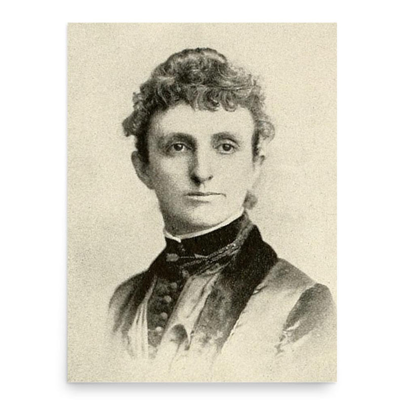 Carrie Stevens Walter poster print, in size 18x24 inches.