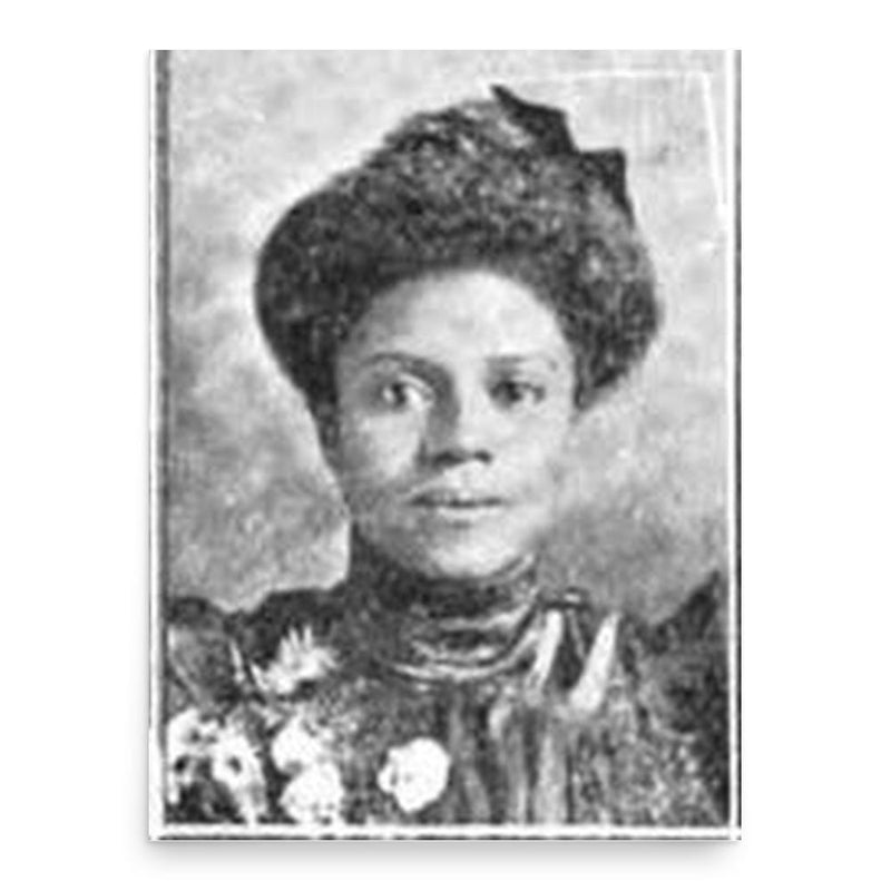 Carrie Thomas Jordan poster print, in size 18x24 inches.