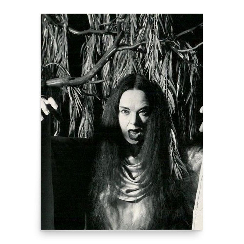 Carroll Borland poster print, in size 18x24 inches.