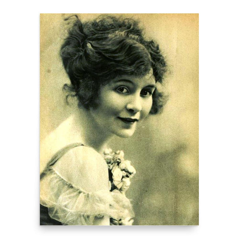 Carroll McComas poster print, in size 18x24 inches.