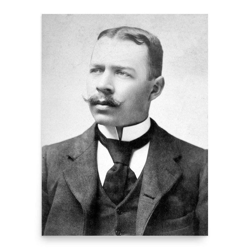 Carsten Borchgrevink poster print, in size 18x24 inches.