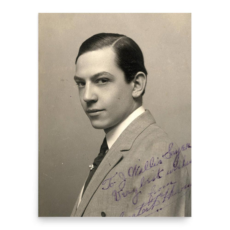 Carter DeHaven poster print, in size 18x24 inches.