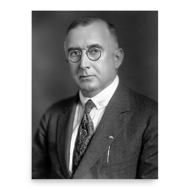 Carville Benson poster print, in size 18x24 inches.