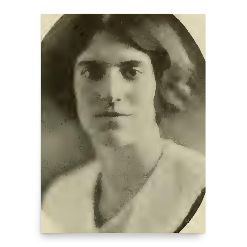 Cary Millholland Parker poster print, in size 18x24 inches.