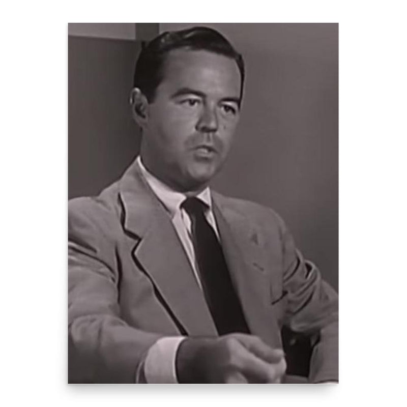 Casey Walters poster print, in size 18x24 inches.