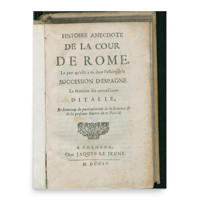 Casimir Freschot poster print, in size 18x24 inches.