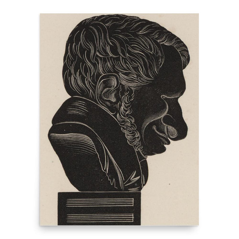 Casimir Gide poster print, in size 18x24 inches.