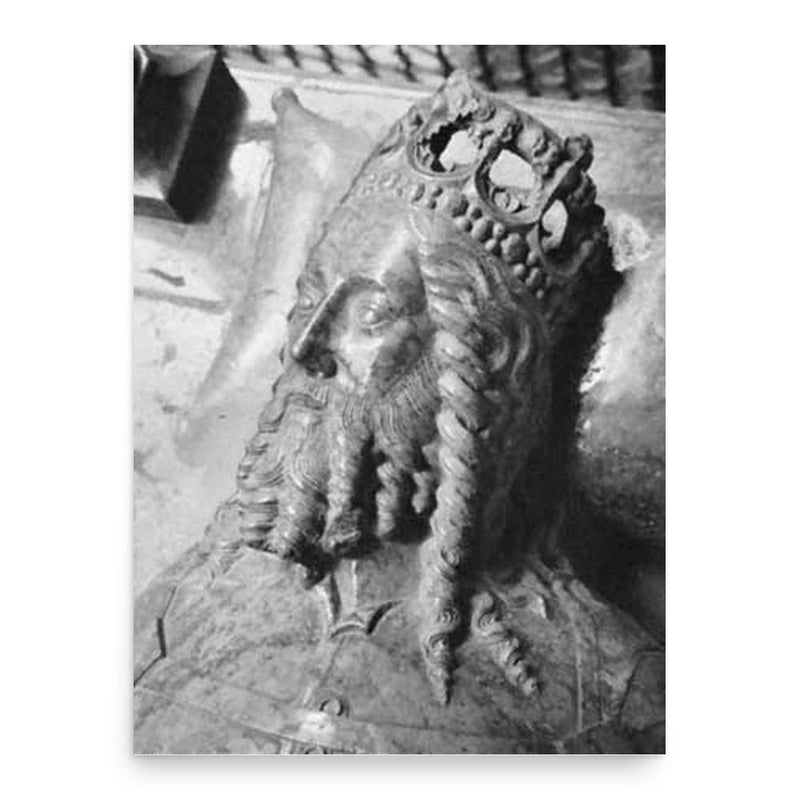 Casimir III the Great poster print, in size 18x24 inches.