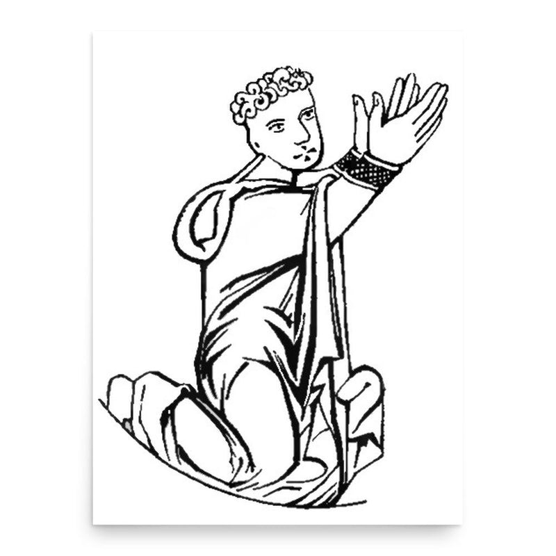 Casimir I of Kuyavia poster print, in size 18x24 inches.