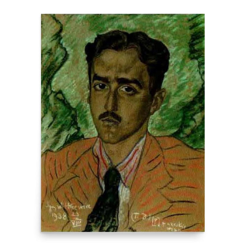 Casimir Lewy poster print, in size 18x24 inches.