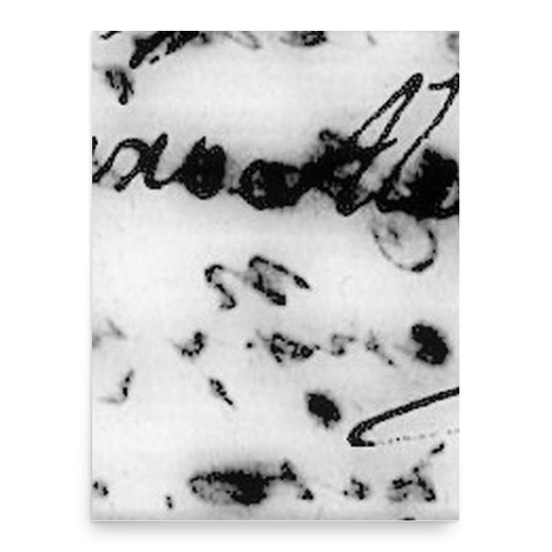 Casimiro Alegre poster print, in size 18x24 inches.