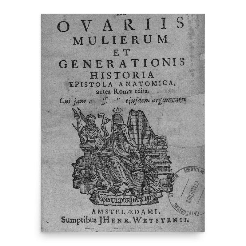 Caspar Bartholin the Younger poster print, in size 18x24 inches.