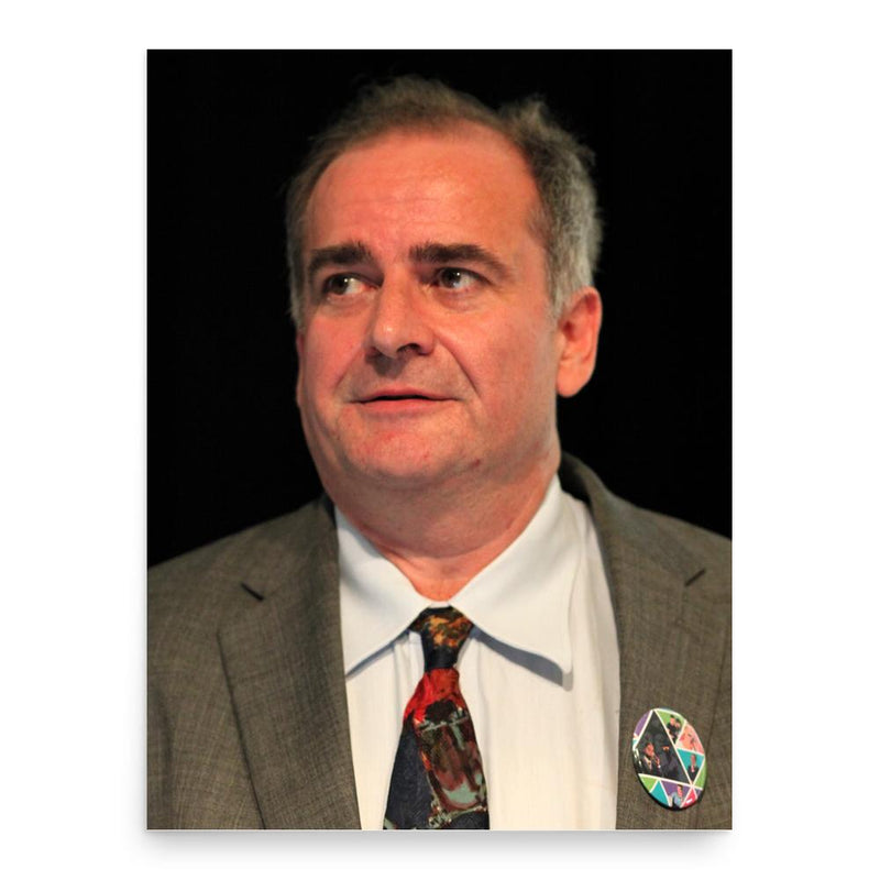 Caspar Bowden poster print, in size 18x24 inches.