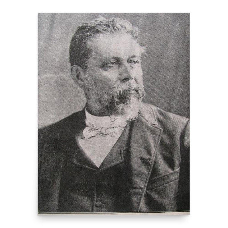 Caspar Buberl poster print, in size 18x24 inches.