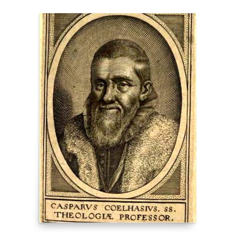 Caspar Coolhaes poster print, in size 18x24 inches.