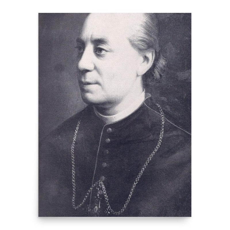 Caspar Henry Borgess poster print, in size 18x24 inches.