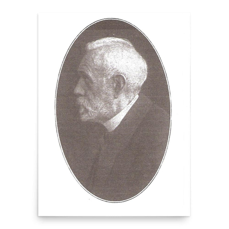 Caspar Isenkrahe poster print, in size 18x24 inches.