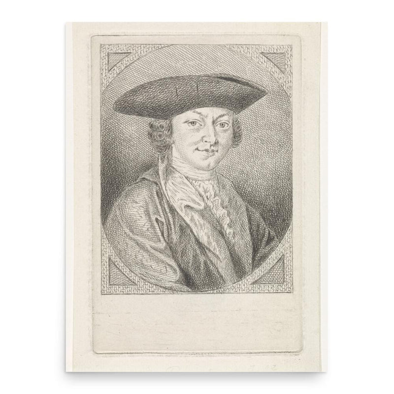 Caspar Jacobsz Philips poster print, in size 18x24 inches.