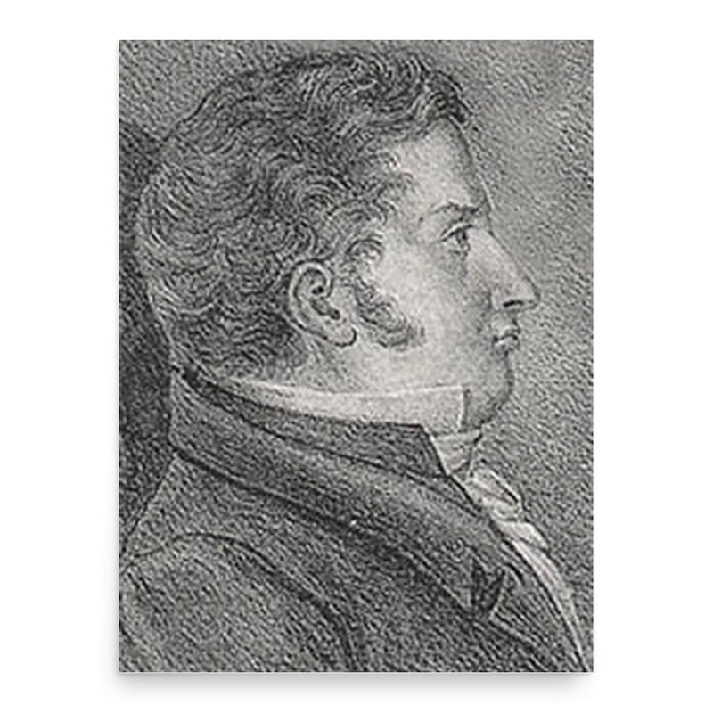 Casper Ehrenborg poster print, in size 18x24 inches.