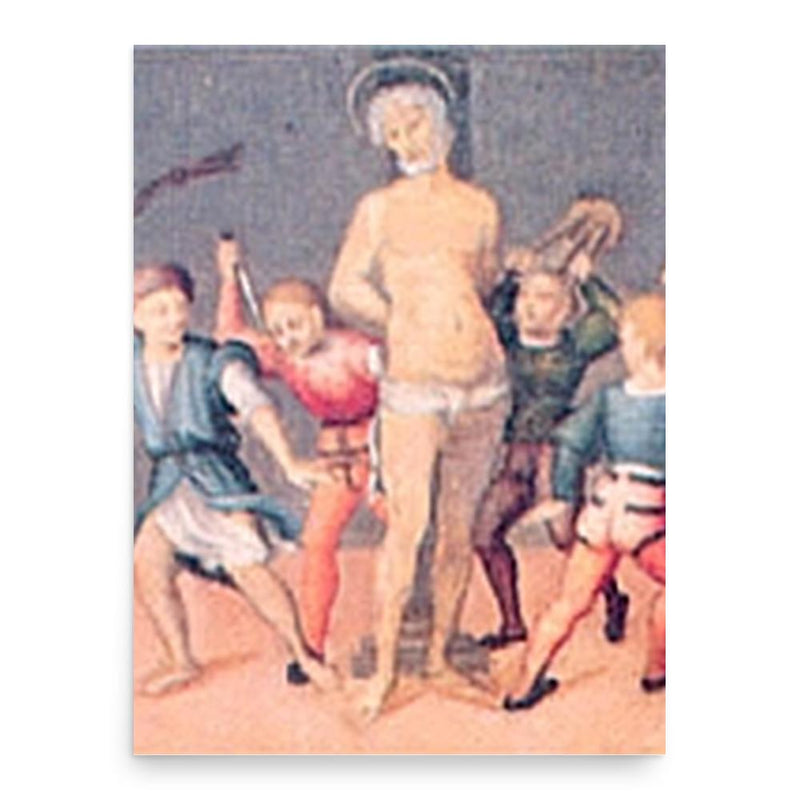 Cassian of Imola poster print, in size 18x24 inches.